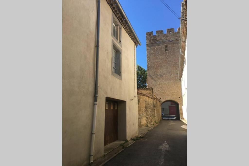 Apartament Le Petit Ormeau Attenant A La Tour Du Portail Neuf Laure-Minervois Zewnętrze zdjęcie